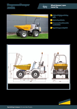 Колісні самоскиди Bergmann 2040R