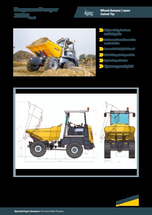 Колісні самоскиди Bergmann 2060R Plus