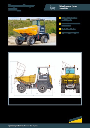 Колісні самоскиди Bergmann 2090R Plus