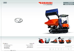 Гусеничні самоскиди Cormidi C 31.200 RI