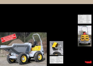 Колісні самоскиди Menzi 45rd