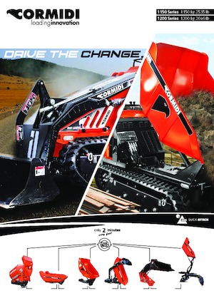 Гусеничні самоскиди Cormidi C 1200