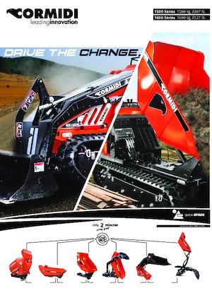 Гусеничні самоскиди Cormidi C 1600