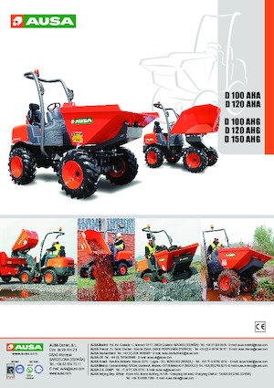 Колісні самоскиди Ausa D 100 AHG