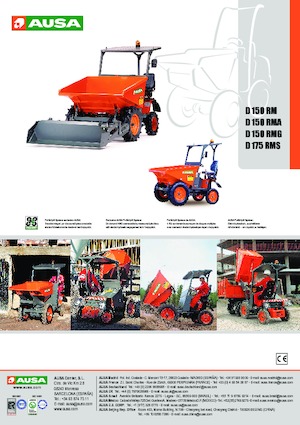 Колісні самоскиди Ausa D 150 RM