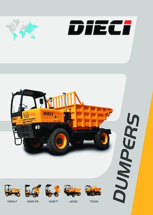 Колісні самоскиди Dieci DP 7000