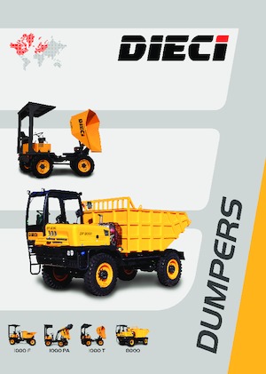 Колісні самоскиди Dieci DP 8000