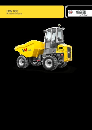 Колісні самоскиди Wacker Neuson DW100