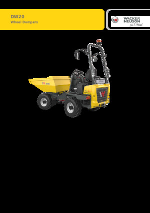 Колісні самоскиди Wacker Neuson DW20-2