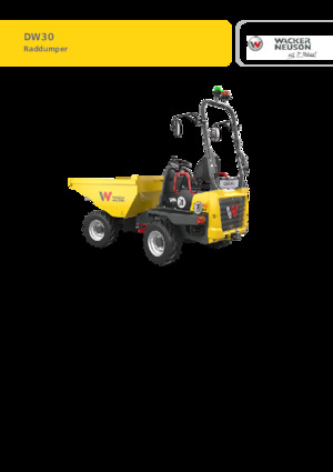 Колісні самоскиди Wacker Neuson DW30-2