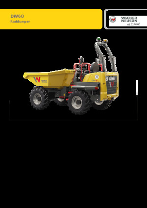 Колісні самоскиди Wacker Neuson DW60-2