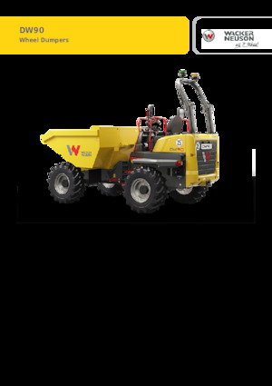 Колісні самоскиди Wacker Neuson DW90-2