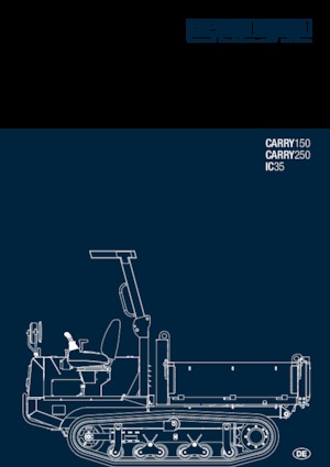 Гусеничні самоскиди Kato IC35
