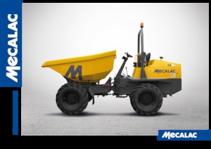 Колісні самоскиди Mecalac TA9