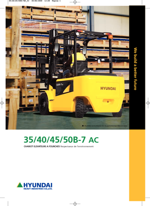 Електричні навантажувачі Hyundai 40 B 7 ac