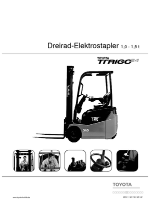 Електричні навантажувачі Toyota 7 FBEST 15 