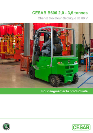 Електричні навантажувачі Cesab B 625 L