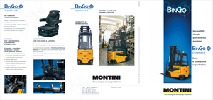 Електричні навантажувачі Montini Bingo 250 Compact.P