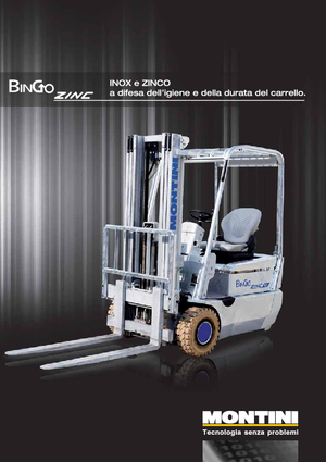 Електричні навантажувачі Montini Bingo Zinc 183