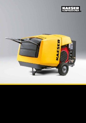 Портативні повітряні компресори: дизельні, електричні, бензинові Kaeser Mobilair M 13 E