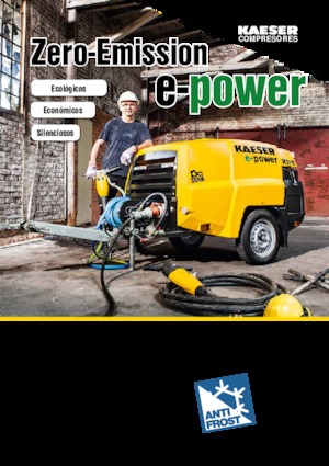 Портативні повітряні компресори: дизельні, електричні, бензинові Kaeser Mobilair M 31E/10 bar 