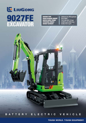 Електричний гусеничний екскаватор Liugong 9027FE