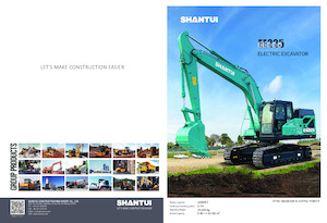 Електричний гусеничний екскаватор Shantui EE225-X2