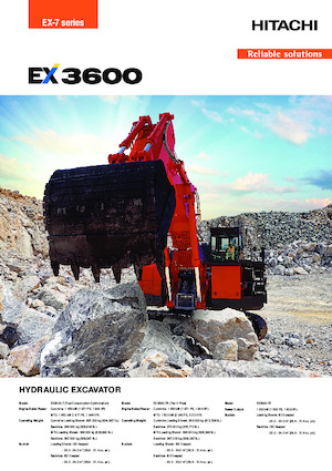 Електричний гусеничний екскаватор Hitachi EX3600-7E