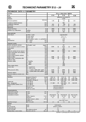 Електричні навантажувачі Desta E 16 ac