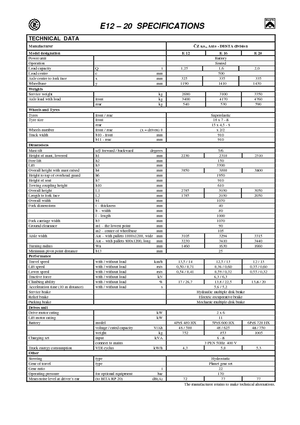 Електричні навантажувачі Desta E 16 ac