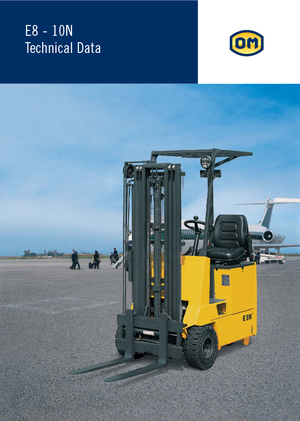 Електричні навантажувачі OM-Pimespo E 8 N