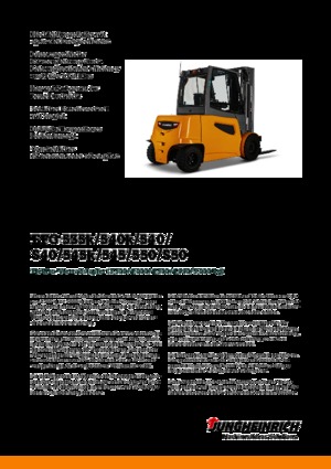 Електричні навантажувачі Jungheinrich EFG S50