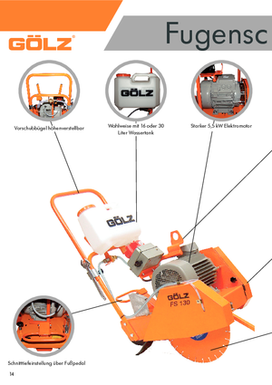 Швонарізники Gölz FS 130 E