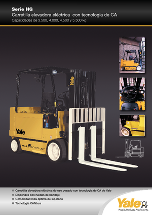 Електричні навантажувачі Yale ERC 45 HG