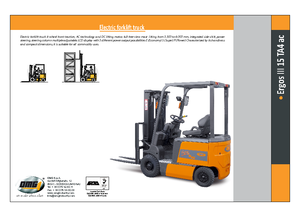 Автонавантажувач дизельний OMG Ergos III 15 TA 4