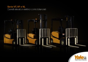 Електричні навантажувачі Yale ERP 18 VF