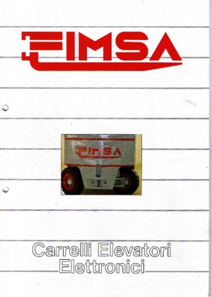 Електричні навантажувачі Fimsa ET 4012