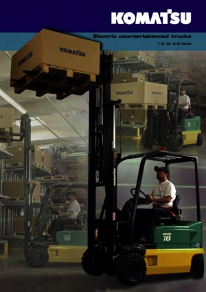 Електричні навантажувачі Komatsu FB 18 M 2 R