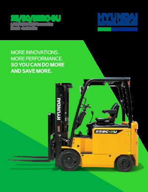 Електричні навантажувачі Hyundai 32BC-9U