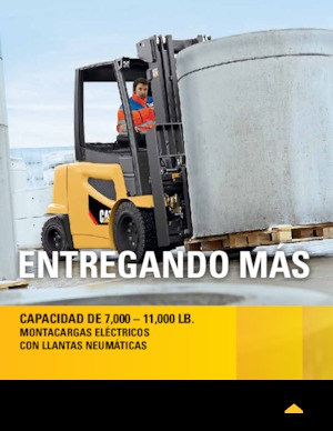 Електричні навантажувачі Caterpillar 2EP10000