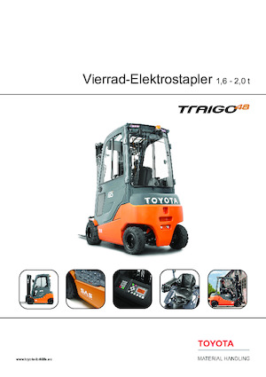 Електричні навантажувачі Toyota 8 FBM 20T 