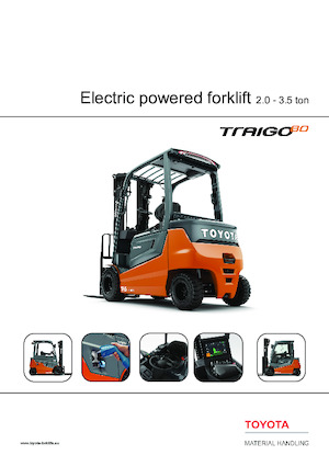 Електричні навантажувачі Toyota 9 FBMK 25T 