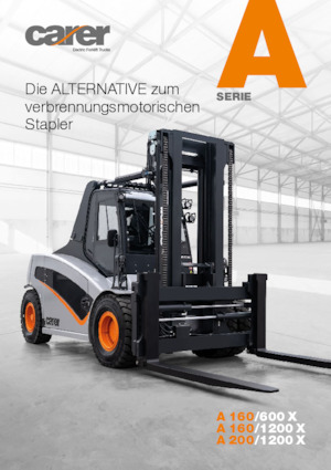 Електричні навантажувачі Carer A 160 X