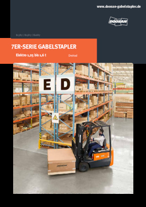 Електричні навантажувачі Doosan B13R-7 