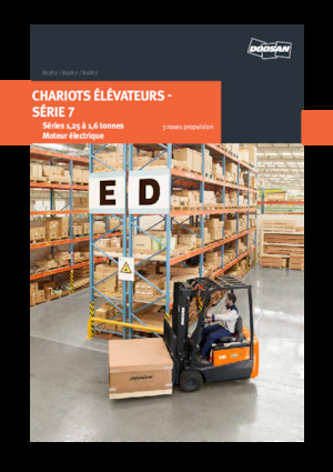 Електричні навантажувачі Doosan B13R-7 