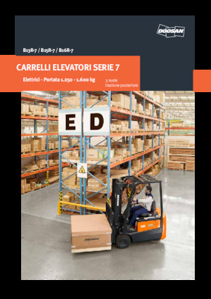 Електричні навантажувачі Doosan B13R-7 