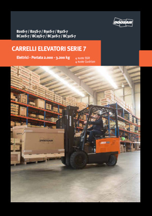 Електричні навантажувачі Doosan B20S-7