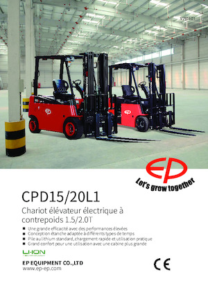 Електричні навантажувачі EP CPD15L1