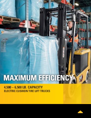 Електричні навантажувачі Caterpillar EC25LN