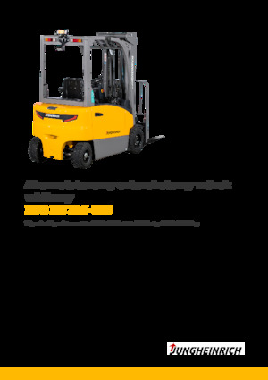 Електричні навантажувачі Jungheinrich EFG BC 330